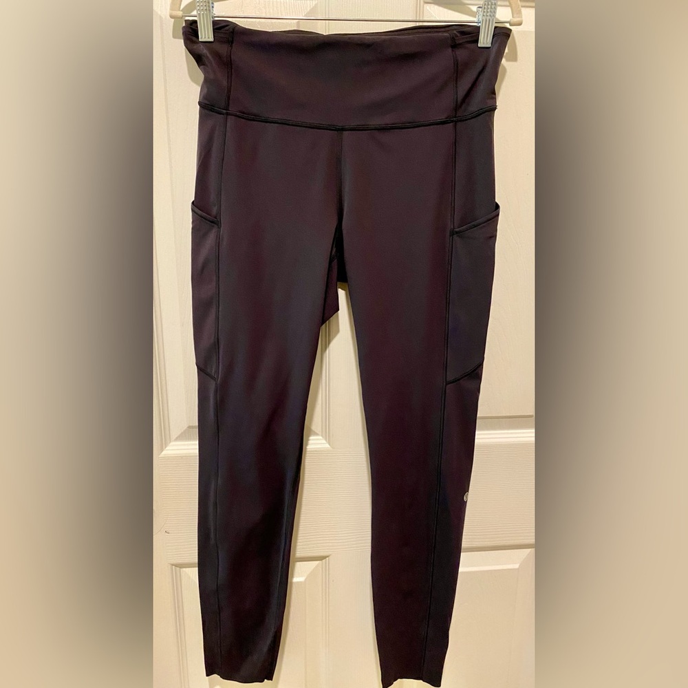 Lululemon High Rise Black Leggings - Size 10